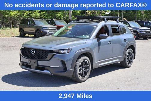 Polymetal Gray Metallic 2025 Mazda CX-50 2.5 Turbo Meridian Edition