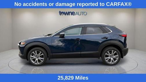 Deep Crystal Blue Mica 2022 Mazda CX-30 Premium Package