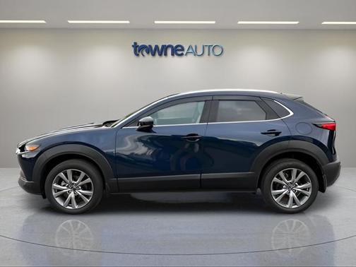 Deep Crystal Blue Mica 2022 Mazda CX-30 Premium Package