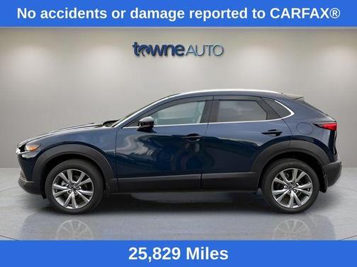 Deep Crystal Blue Mica 2022 Mazda CX-30 Premium Package