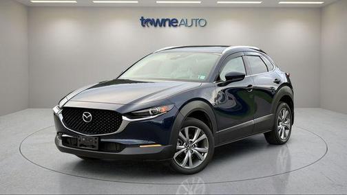 Deep Crystal Blue Mica 2022 Mazda CX-30 Premium Package