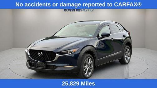 Deep Crystal Blue Mica 2022 Mazda CX-30 Premium Package