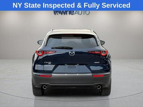 Deep Crystal Blue Mica 2022 Mazda CX-30 Premium Package