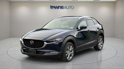 Deep Crystal Blue Mica 2022 Mazda CX-30 Premium Package