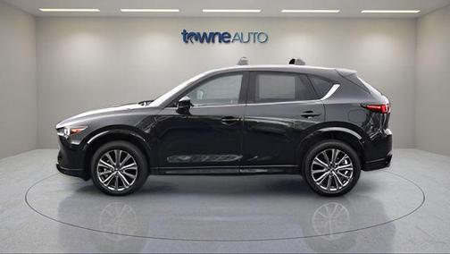 Jet Black Mica 2025 Mazda CX-5 2.5 Turbo Signature