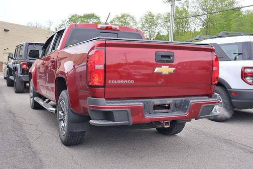 Cajun Red Tintcoat 2019 Chevrolet Colorado Z71
