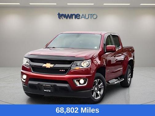 Cajun Red Tintcoat 2019 Chevrolet Colorado Z71