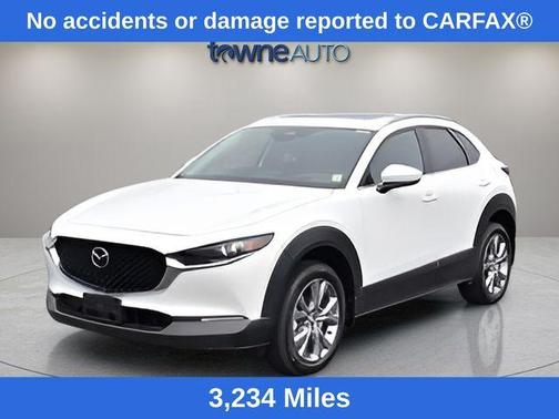 Snowflake White Pearl Mica 2025 Mazda CX-30 Premium Package