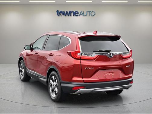 Red 2018 Honda CR-V EX