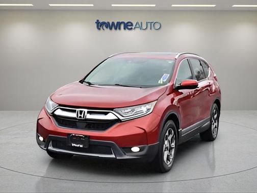 Red 2018 Honda CR-V EX