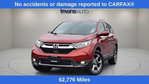 Red 2018 Honda CR-V EX