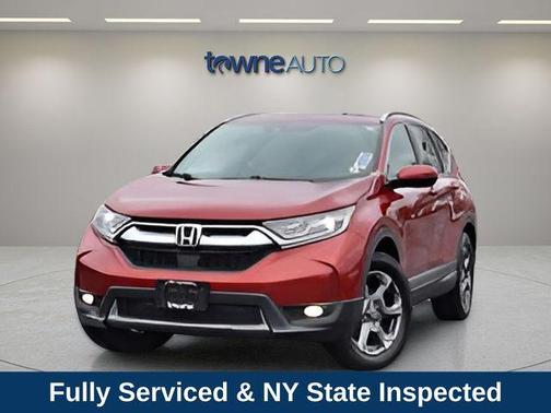 Red 2018 Honda CR-V EX
