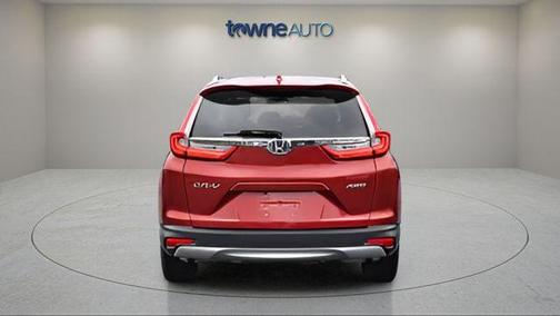Red 2018 Honda CR-V EX