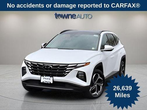 Serenity White Pearl 2023 Hyundai TUCSON Limited