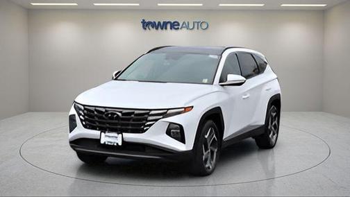 Serenity White Pearl 2023 Hyundai TUCSON Limited