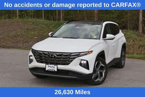 Serenity White Pearl 2023 Hyundai TUCSON Limited