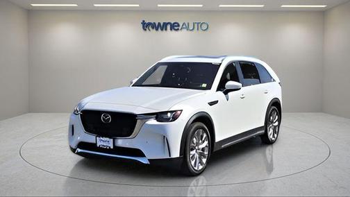 Rhodium White Metallic 2024 Mazda CX-90 Premium Plus