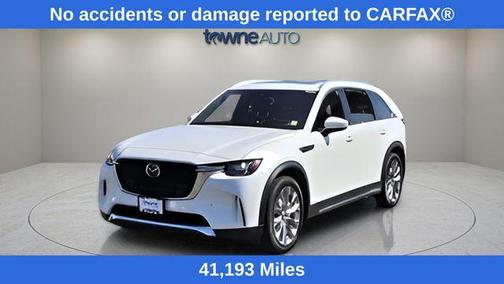 Rhodium White Metallic 2024 Mazda CX-90 Premium Plus