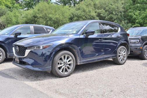 Deep Crystal Blue Mica 2025 Mazda CX-5 2.5 S Premium Plus Package