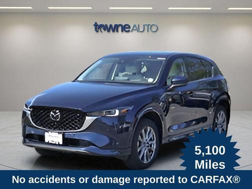 Deep Crystal Blue Mica 2025 Mazda CX-5 2.5 S Premium Plus Package