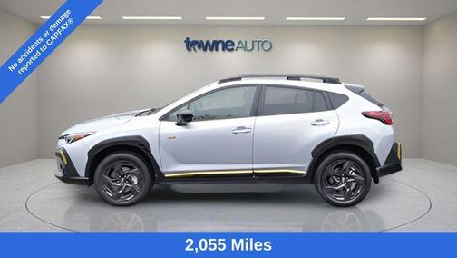 Ice Silver Metallic 2025 Subaru Crosstrek Sport