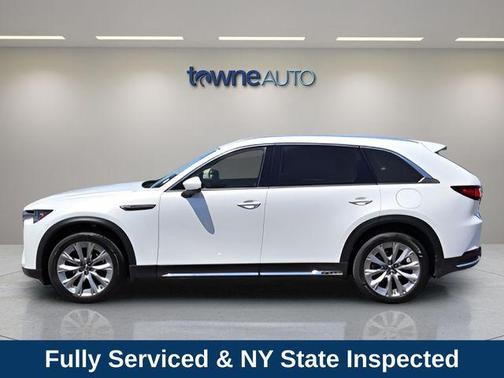 Rhodium White Metallic 2024 Mazda CX-90 3.3 Turbo Premium