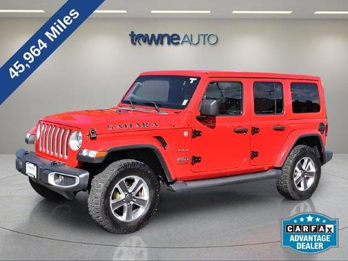 Firecracker Red Clearcoat 2020 Jeep Wrangler Unlimited Sahara