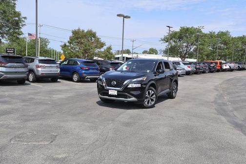 Black 2021 Nissan Rogue SV