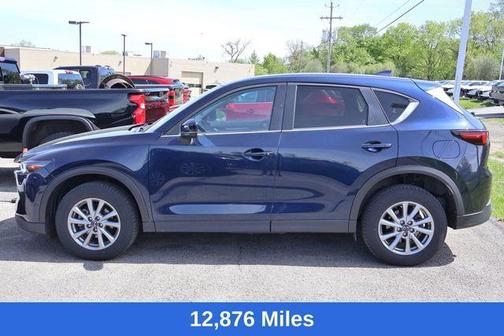 Deep Crystal Blue Mica 2023 Mazda CX-5 2.5 S Preferred Package