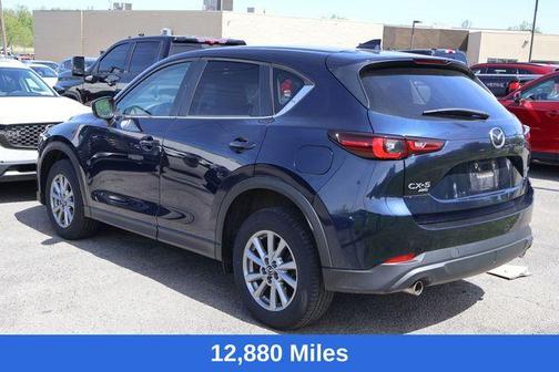 Deep Crystal Blue Mica 2023 Mazda CX-5 2.5 S Preferred Package