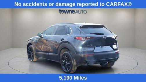 Deep Crystal Blue Mica 2025 Mazda CX-30 2.5 Turbo Premium Plus Package