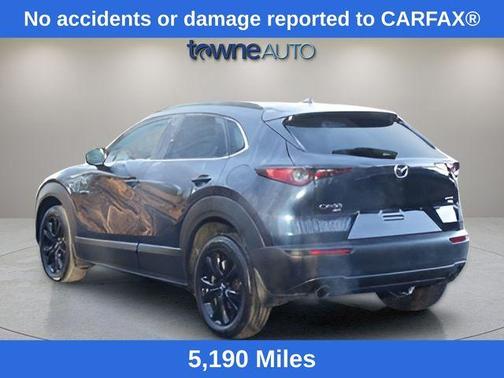 Deep Crystal Blue Mica 2025 Mazda CX-30 2.5 Turbo Premium Plus Package