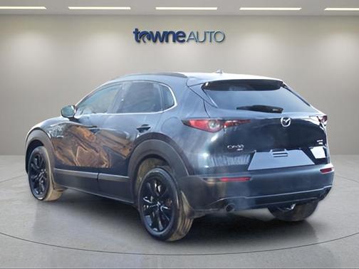 Deep Crystal Blue Mica 2025 Mazda CX-30 2.5 Turbo Premium Plus Package