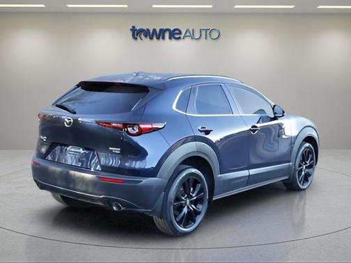 Deep Crystal Blue Mica 2025 Mazda CX-30 2.5 Turbo Premium Plus Package