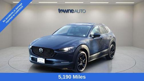 Deep Crystal Blue Mica 2025 Mazda CX-30 2.5 Turbo Premium Plus Package