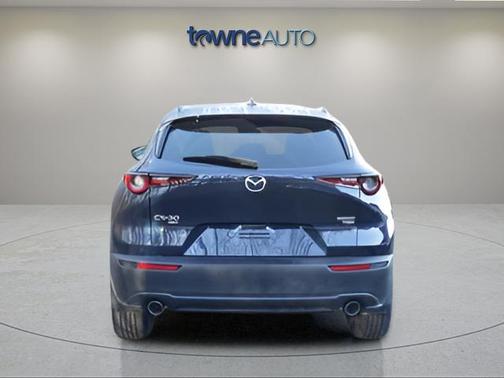 Deep Crystal Blue Mica 2025 Mazda CX-30 2.5 Turbo Premium Plus Package