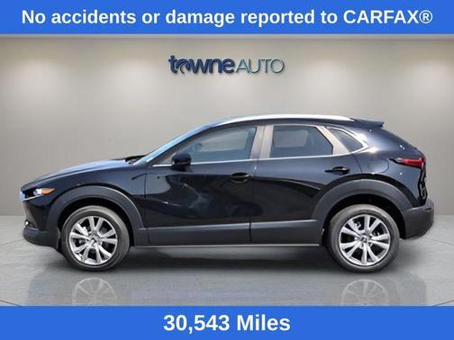 Jet Black Mica 2023 Mazda CX-30 2.5 S Preferred Package