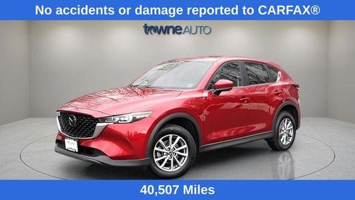 Soul Red Crystal Metallic 2022 Mazda CX-5 2.5 S Select Package