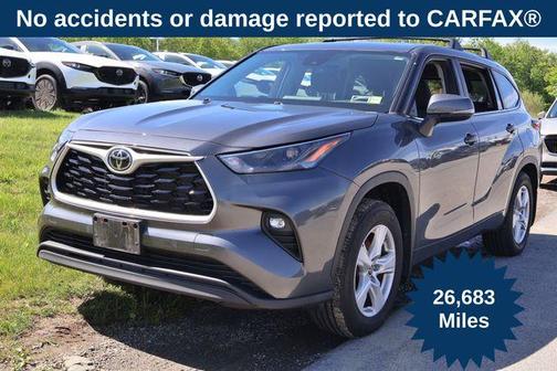 Magnetic Gray Metallic 2023 Toyota Highlander LE