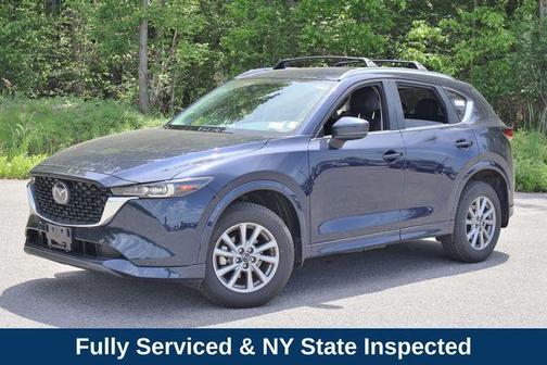 Deep Crystal Blue Mica 2025 Mazda CX-5 2.5 S Select Package