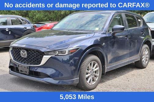 Deep Crystal Blue Mica 2025 Mazda CX-5 2.5 S Preferred Package