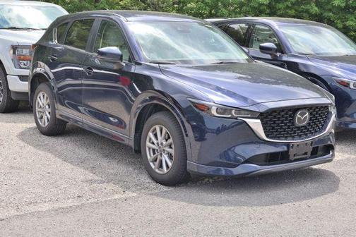 Deep Crystal Blue Mica 2025 Mazda CX-5 2.5 S Preferred Package