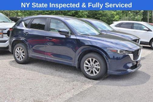 Deep Crystal Blue Mica 2025 Mazda CX-5 2.5 S Preferred Package