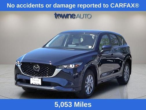Deep Crystal Blue Mica 2025 Mazda CX-5 2.5 S Preferred Package