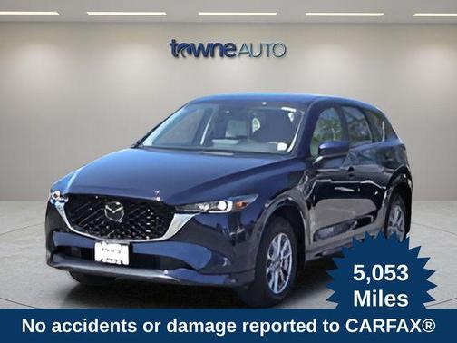 Deep Crystal Blue Mica 2025 Mazda CX-5 2.5 S Preferred Package