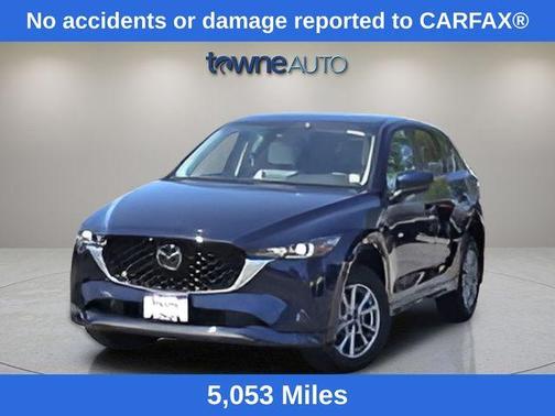 Deep Crystal Blue Mica 2025 Mazda CX-5 2.5 S Preferred Package