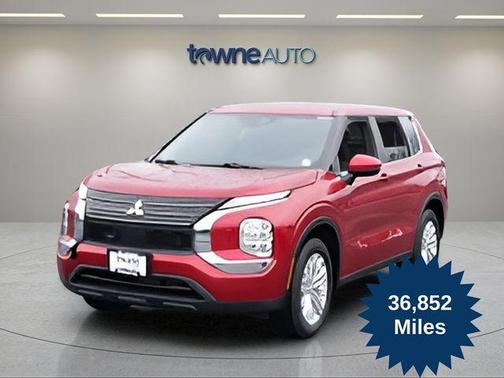 Diamond Red 2024 Mitsubishi Outlander ES