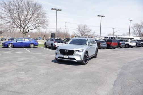 Sonic Silver Metallic 2024 Mazda CX-90 PHEV Premium