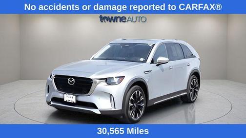 Sonic Silver Metallic 2024 Mazda CX-90 PHEV Premium