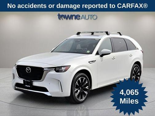 Rhodium White Premium 2025 Mazda CX-90 S Premium